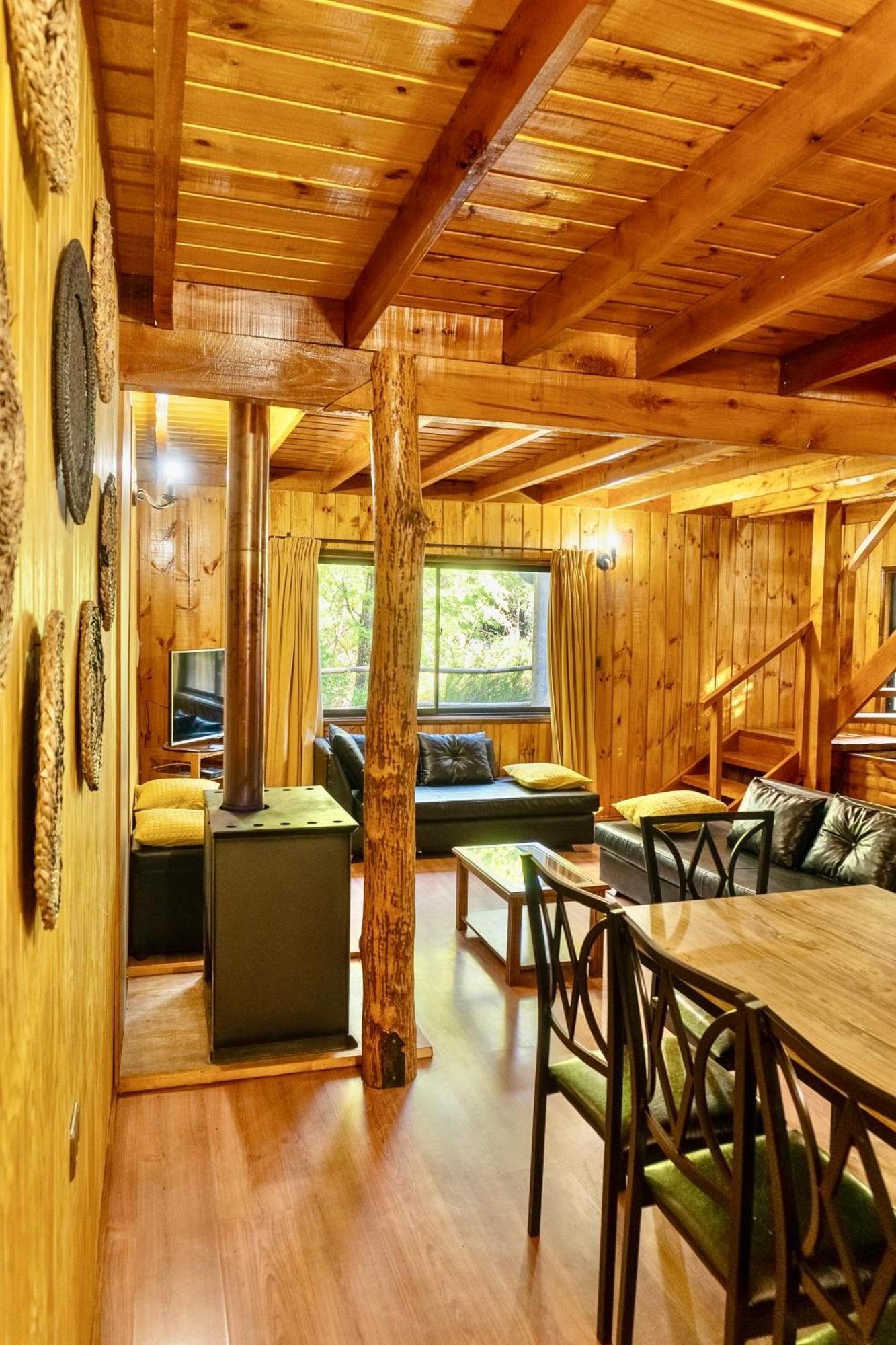 Cabanas Bafemadi Las Trancas Bagian luar foto