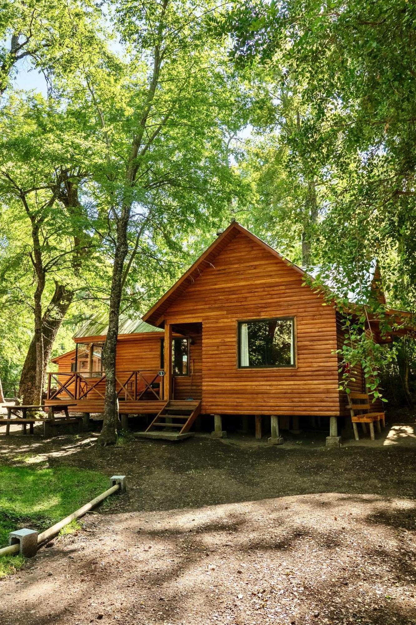 Cabanas Bafemadi Las Trancas Bagian luar foto