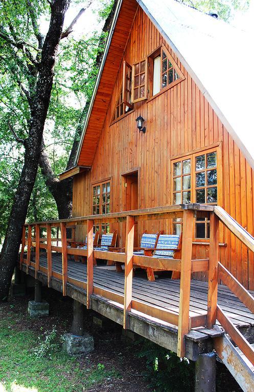 Cabanas Bafemadi Las Trancas Bagian luar foto