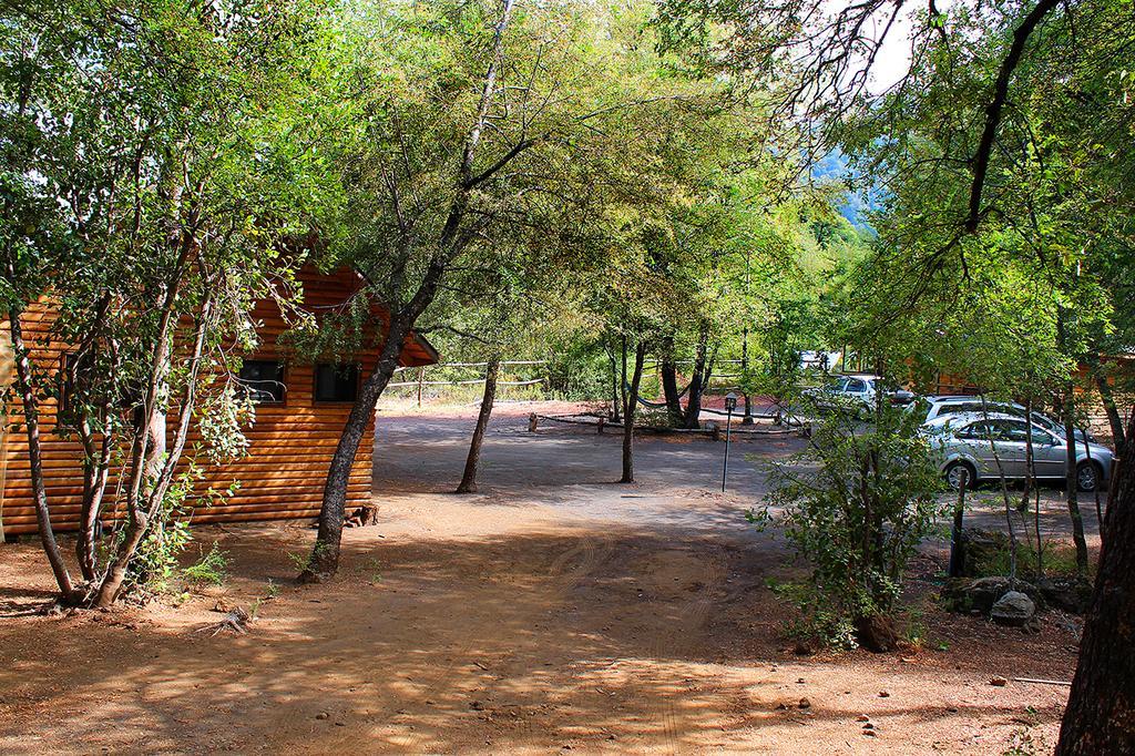 Cabanas Bafemadi Las Trancas Bagian luar foto