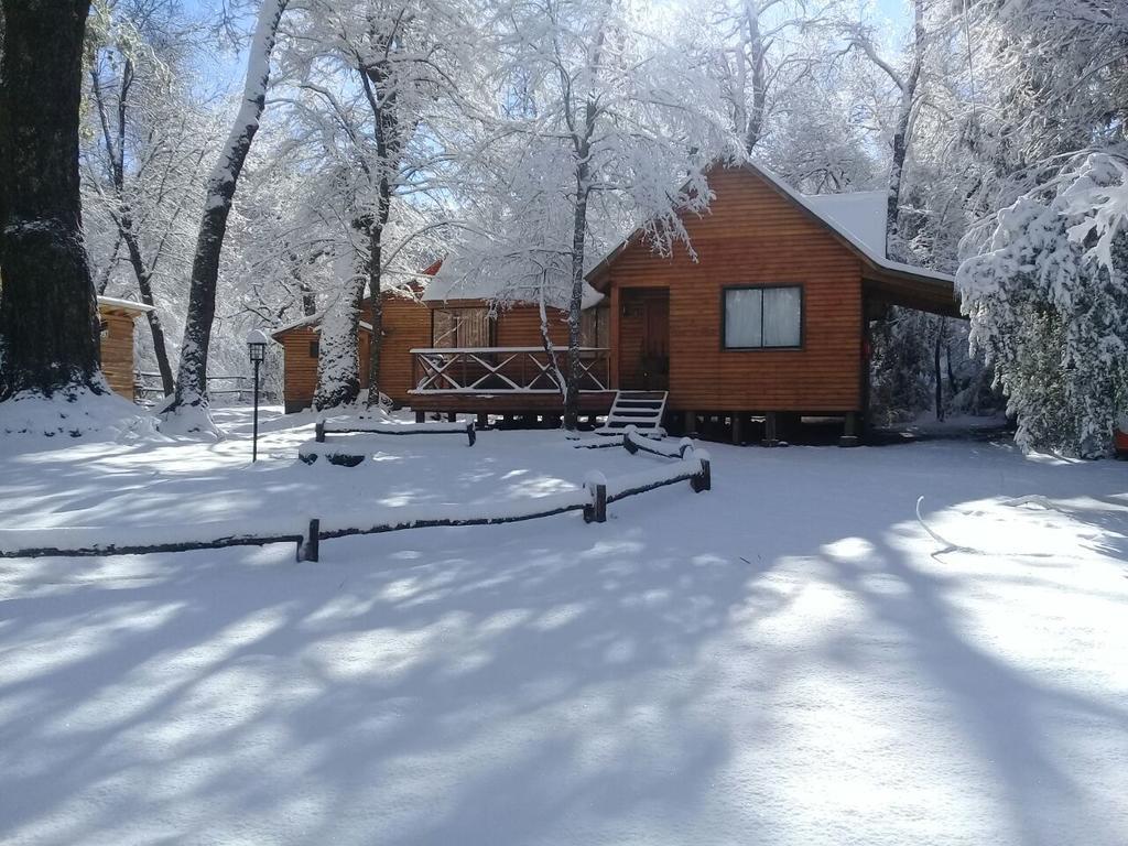 Cabanas Bafemadi Las Trancas Bagian luar foto