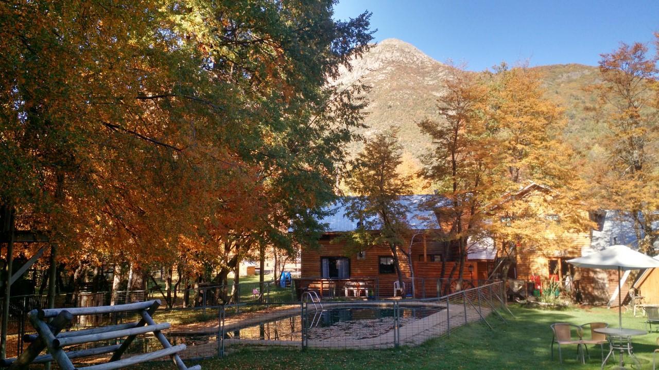 Cabanas Bafemadi Las Trancas Bagian luar foto